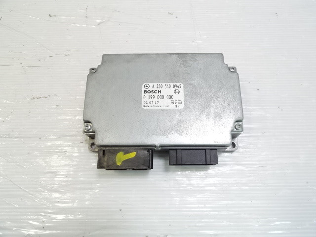 03 Mercedes R230 SL500 module, battery load 2305400945