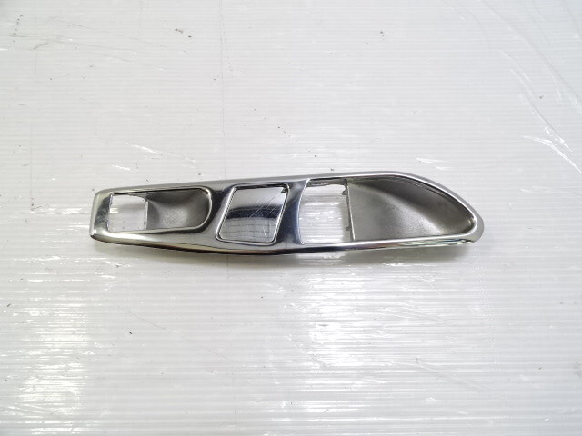 83 Mercedes R107 380SL door handle trim, interior, left, chrome