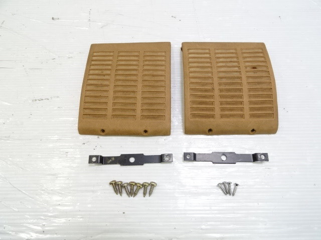 83 Mercedes R107 380SL trim set, dash speaker covers, palomino