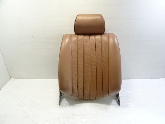 83 Mercedes R107 380SL seat cushion, back, right, palomino