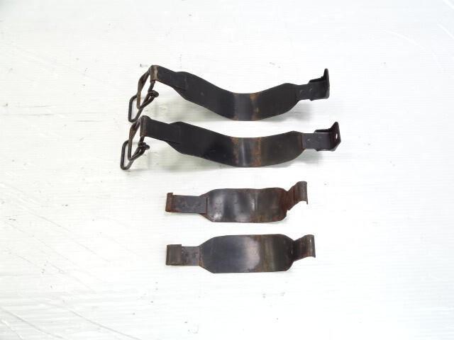 83 Mercedes R107 380SL battery box tray hold down brackets