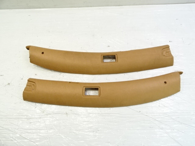 83 Mercedes R107 380SL trim set, interior, headliner sunvisor area, palomino