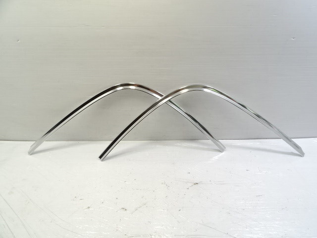 83 Mercedes R107 380SL trim set, for convertible top boot surround, chrome