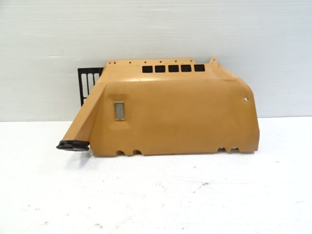 83 Mercedes R107 380SL trim, interior, lower dash kick panel, right, palomino 1078303645
