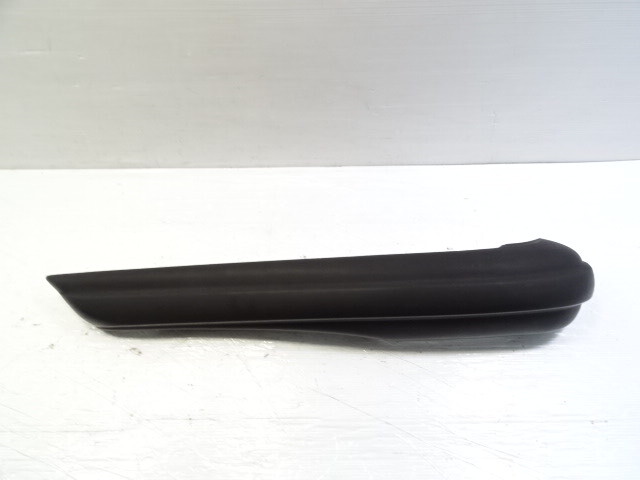 83 Mercedes R107 380SL trim, bumper end extension, left rear 1078801571