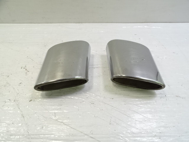 03 Mercedes R230 SL500 exhaust tips, set, left and right OEM