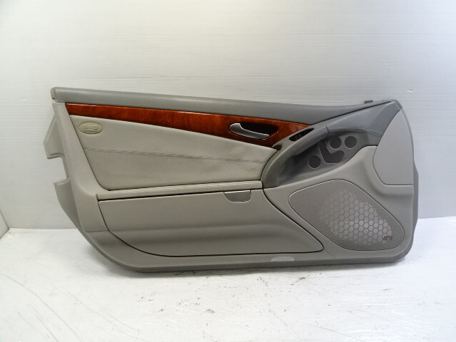 04 Mercedes R230 SL500 door panel, left, alpaca gray