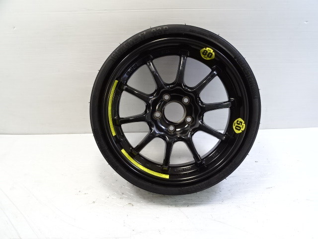 04 Mercedes R230 SL500 spare wheel tire, space saver, 2304010602 17 inch