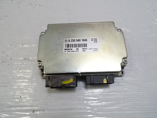 04 Mercedes R230 SL500 module, battery load 2305401045