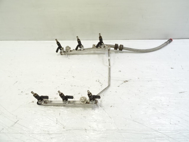 06 Mercedes R171 SLK280 fuel injectors w/rail, 2720700995, 2720780249