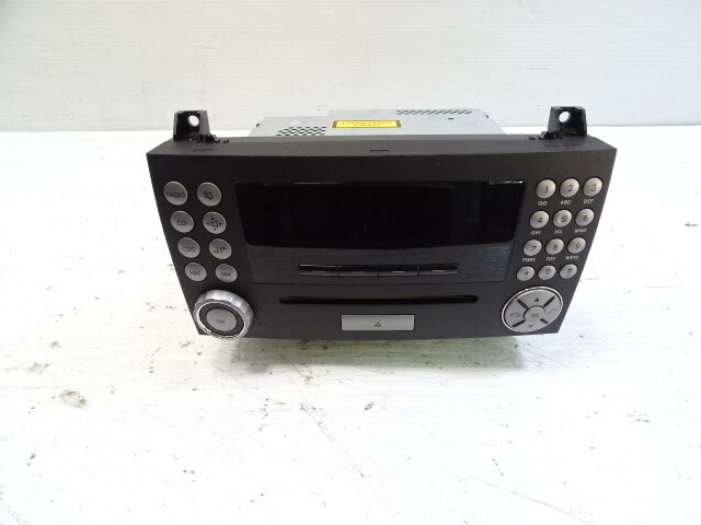 06 Mercedes R171 SLK280 head unit, radio cd player media control, 1718200686