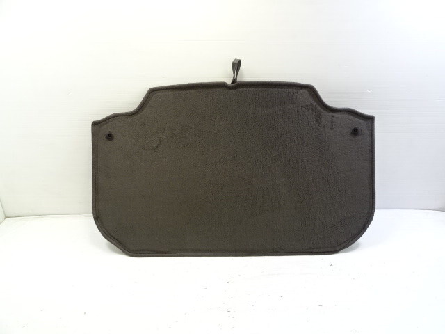 04 Mercedes R230 SL500 trunk carpet liner cover, center, gray