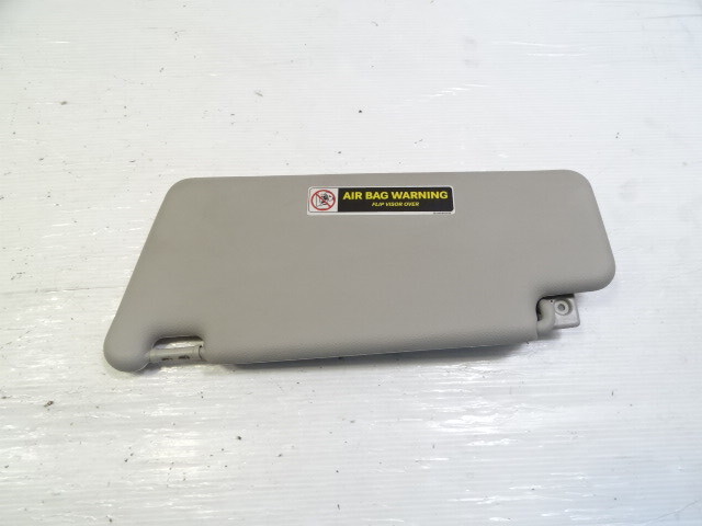 04 Mercedes R230 SL500 sun visor, right, alpaca gray 2308100610
