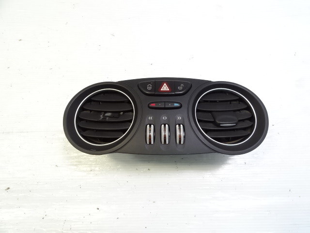 04 Mercedes R230 SL500 ac vent, dash, center, black, 2308300054 SL500 SL600 SL65