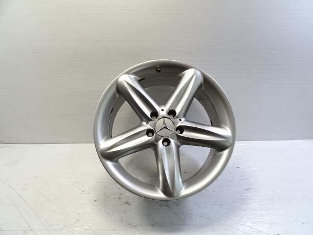 04 Mercedes R230 SL500 wheel, rim, front 2304010402 8.5x18 silver