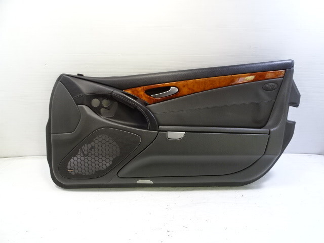 04 Mercedes R230 SL55 door panel, right, black/gray