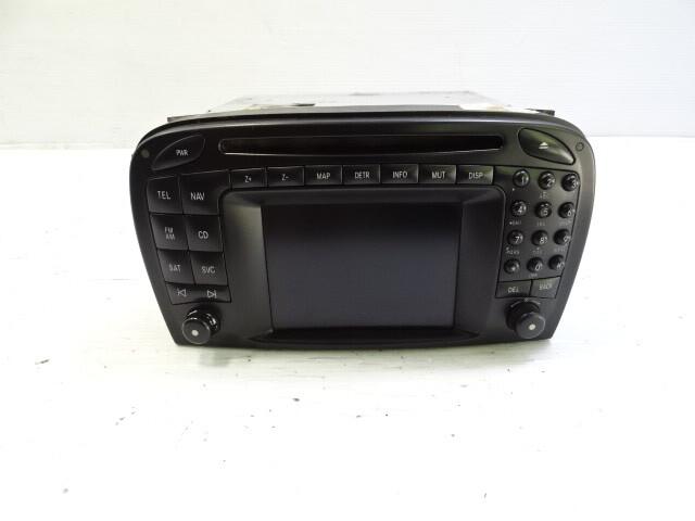 04 Mercedes R230 SL55 navigation unit, command center, radio, 2308202889