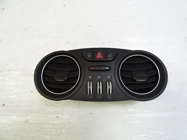 04 Mercedes R230 SL55 ac vent, dash, center, black, 2308300054 SL500 SL600 SL65
