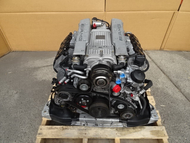 03 Mercedes R230 SL55 engine, motor V8, supercharged, AMG 166,412 miles