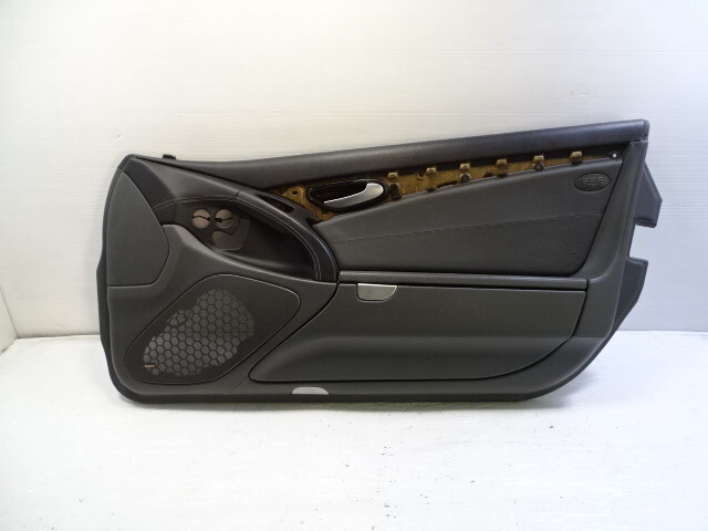 03 Mercedes R230 SL55 door panel, right, black/gray
