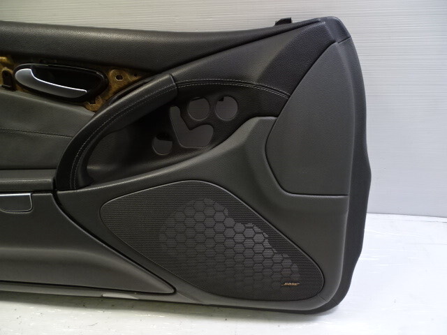 03 Mercedes R230 SL55 door panel, left, black/gray | eBay