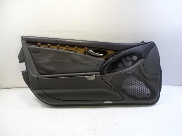 03 Mercedes R230 SL55 door panel, left, black/gray