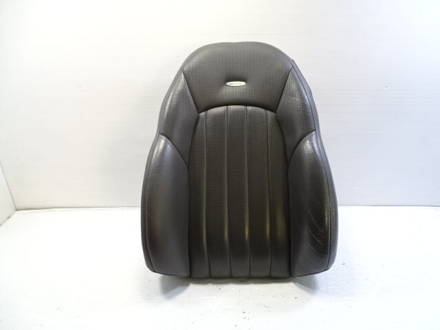 03 Mercedes R230 SL55 seat cushion, back, left, gray 2302547059 ventilated AMG