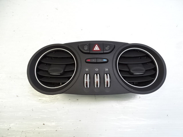 03 Mercedes R230 SL55 ac vent, dash, center, black, 2308300054 SL500 SL600 SL65