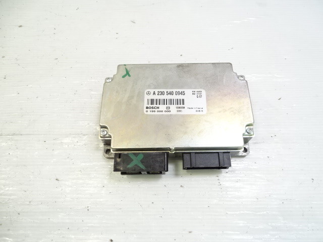 03 Mercedes R230 SL55 module, battery load 2305400945