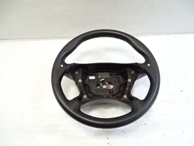 03 Mercedes R230 SL55 steering wheel, leather, black oem 2304601403 AMG