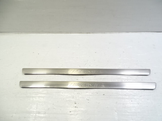 12 Mercedes W204 C63 trim set, door step sill AMG logo, 2046804735