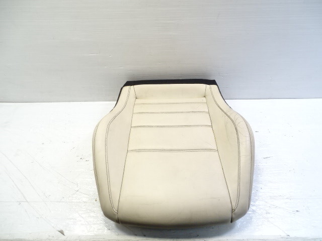 12 Mercedes W204 C63 seat cushion, bottom, left, ivory AMG coupe
