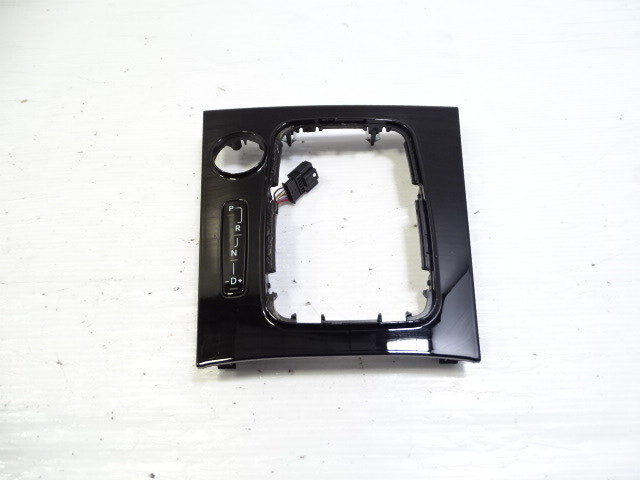 12 Mercedes W204 C63 trim, center console gear shifter surround, 2042675688 black