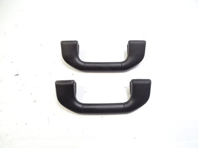 12 Mercedes W204 C63 grab handles set, for interior, black 2pc