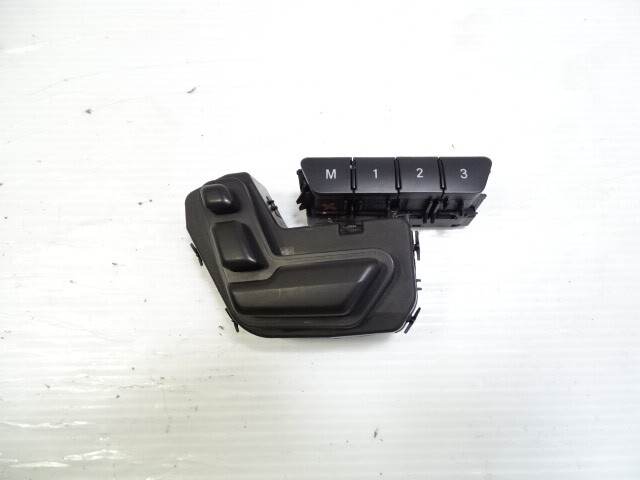 12 Mercedes W204 C63 switch, seat adjust, left 2129059600