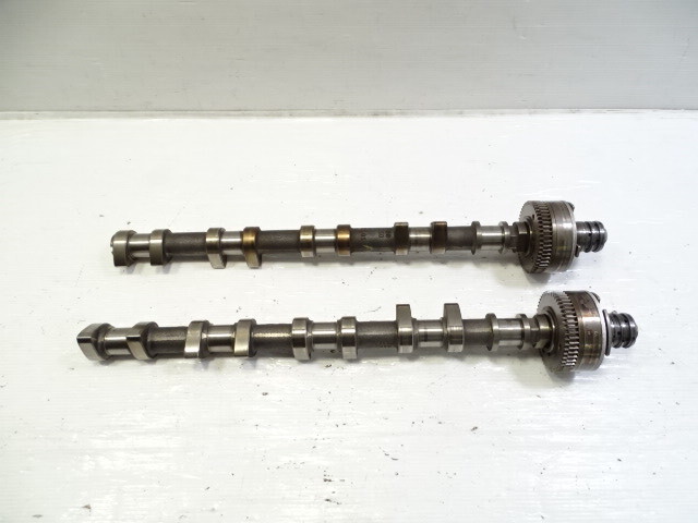 12 Mercedes W204 C63 camshaft intake/exhaust w/adjusters, left, M156 1560500901, 1560501101