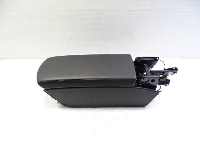 03 Mercedes R230 SL500 center console armrest storage 2306800050 black designo