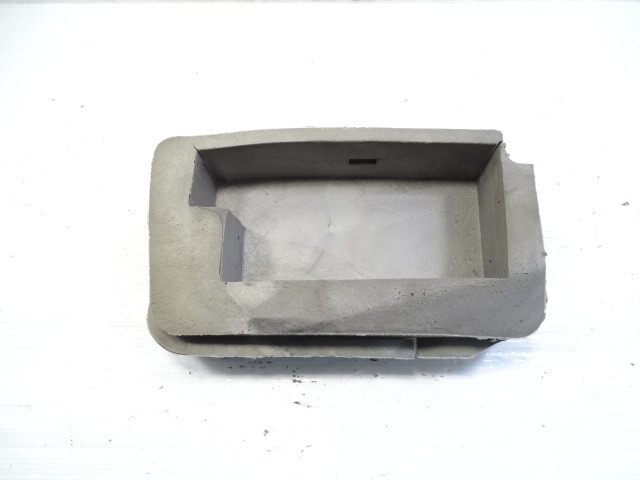 03 Mercedes R230 SL500 trim foam cover for door locking vacuum pump, 2308000135