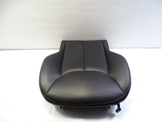 03 Mercedes R230 SL500 seat cushion, bottom, right, black designo