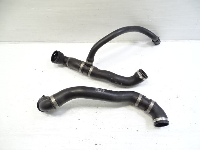 03 Mercedes R230 SL500 hose set, radiator coolant, lower and upper hose, 2305010282, 2305012182