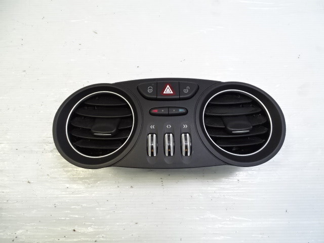 03 Mercedes R230 SL500 ac vent, dash, center, black, 2308300054 SL500 SL600 SL65