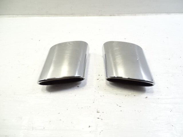 03 Mercedes R230 SL500 exhaust tips, set, left and right OEM