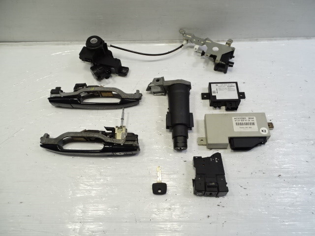 99 Mercedes R129 SL500 lock set, ignition, door, glove box, trunk lid 99-02