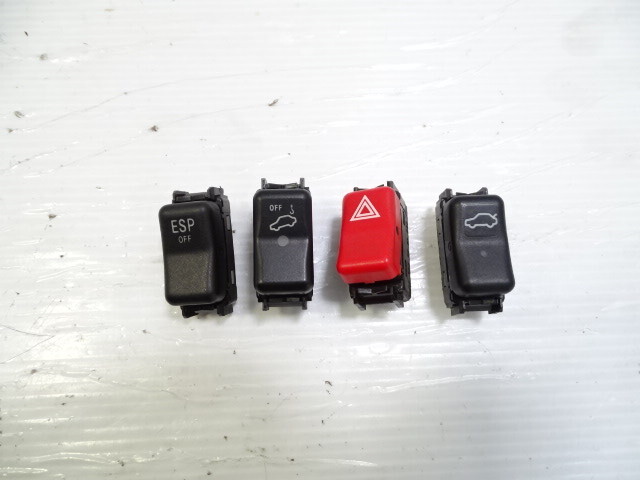 99 Mercedes R129 SL500 switch set, 1298212751 1408216451