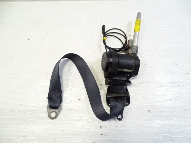 99 Mercedes R129 SL500 seat belt, right, 1296802285, blue