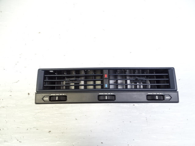 99 Mercedes R129 SL500 dash air vent, center, blue 1298300654