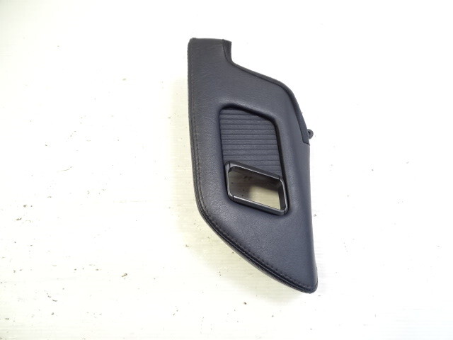 99 Mercedes R129 SL500 trim, seat belt cover, left, 1299110122, blue