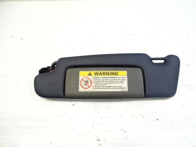 99 Mercedes R129 SL500 sunvisor, blue, left