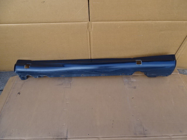 99 Mercedes R129 SL500 side skirt rocker panel, right AMG 1296980254