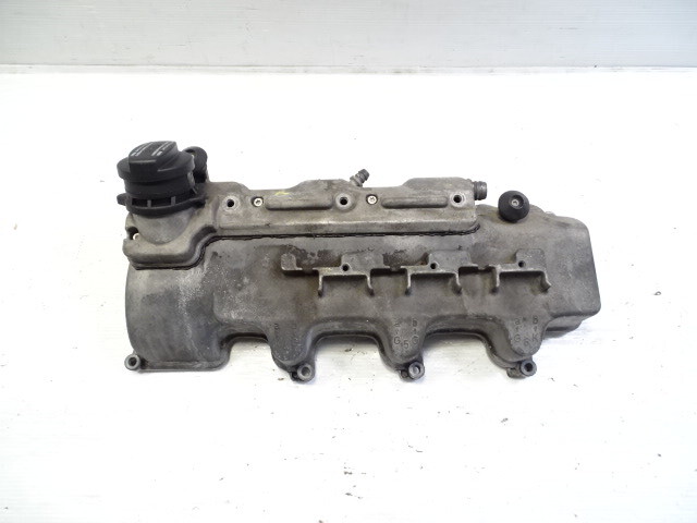01 Mercedes R170 SLK320 engine motor valve cover, left, 1120160205